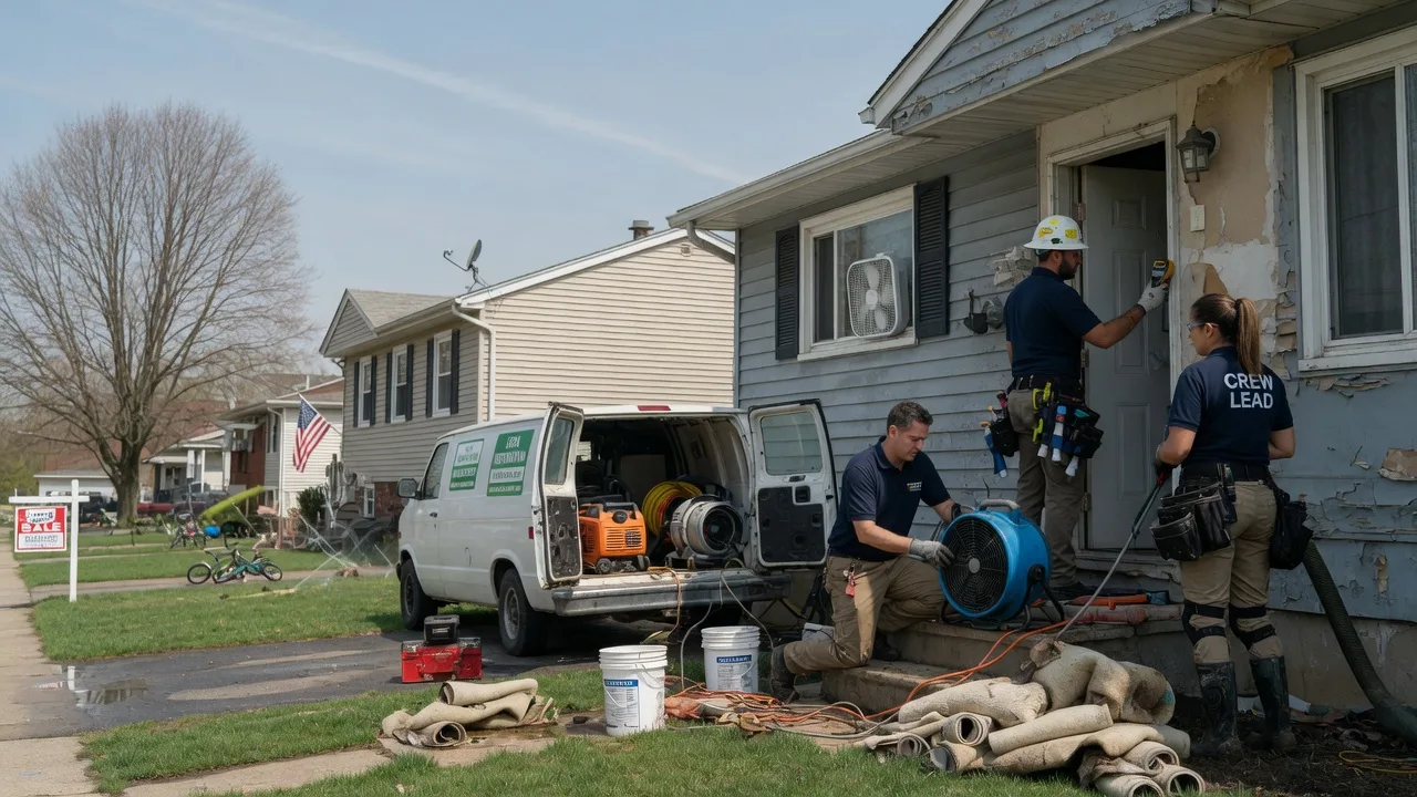 Flood Cleanup in Boyertown, PA near me